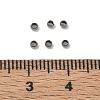 Brass Crimp Beads KK-L019-B-3