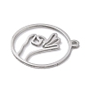 304 Stainless Steel Pendants STAS-Z131-01D-P-2