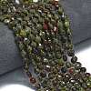 Natural Dragon Blood Beads Strands G-K389-B60-01-2