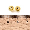 Brass Beads KK-C258-01G-3