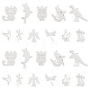 Unicraftale 22Pcs 11 Style 201 Stainless Steel Charms STAS-UN0023-63-2