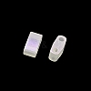 Glass 2-Hole Baking Paint Glass Seed Beads GLAA-G130-01D-3