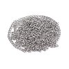 Tarnish Resistant 304 Stainless Steel Curb Chains CHS-S006-JA615-2-1