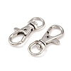 Alloy Swivel Lobster Claw Clasps E547Y-1