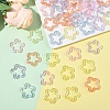 20Pcs Transparent Acrylic Pendants MACR-YW0004-18A-5