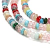 Natural & Synthetic Mixed Gemstone Beads Strands G-K343-C42-01-4