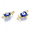 Ion Plating(IP) 304 Stainless Steel Enamel Connector Charms LS-STAS-N092-177A-3