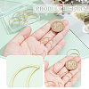 10Pcs 201 Stainless Steel Linking Rings STAS-UN0058-76-5