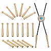 20Pcs Alloy Cord Ends FIND-NB0005-35G-1