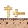 Easter Brass Micro Pave Clear Cubic Zirconia Pendants CU-CBADC6C-10G-01-3