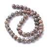 Natural Maifanite/Maifan Stone Beads Strands G-R345-10mm-40-2