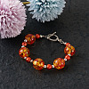 Resin Imitation Amber Beads CRES-TA0001-17-30