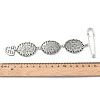 Iron Brooch Findings JEWB-PH01243-3