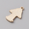 Thanksgiving Day Alloy Enamel Pendants LS-PALLOY-WH0107-02E-KCG-3