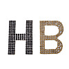 Craftdady Glitter Hotfix Rhinestone DIY-CD0001-10F-18