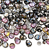 114Pcs Transparent Electroplate Glass Beads GLAA-PA0001-17D-1