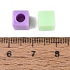 Opaque Plastic Beads KY-Q010-07-3
