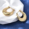 304 Stainless Steel Hoop Earrings for Women EJEW-L296-083G-3