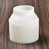 DIY Round Candle Cup Silicone Molds DIY-G094-04B-2