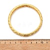 Brass Hinged Bangles for Women BJEW-D313-01G-3