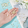 40Pcs 4 Styles Natural Cultured Freshwater Pearl Pendants PALLOY-PH01713-3