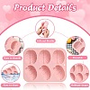 2 pcs 2 Styles Brain Shape Silicone Molds ST-CJ0007-87-3