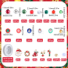 Christmas DIY Bangles Jewelry Making Kit DIY-SC0026-16-2
