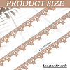 10 Yards Polyester Lace Ribbon OCOR-ME0001-05-2