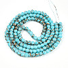 Baking Paint Glass Beads Strands DGLA-N010-6mm-03-2
