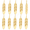 10Pcs Brass Pendants KK-PH0013-79-1