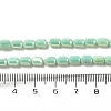 Electroplate Glass Beads Strands EGLA-D031-01F-4