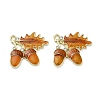 Alloy Enamel Pendants ENAM-F155-03B-1