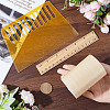 1 Roll PVC Imitation Wood Grain Adhesive Tape DIY-GF0008-40A-3