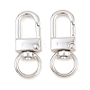 Alloy Swivel Claw Clasps PALLOY-P322-01P-1