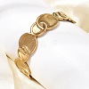 304 Stainless Steel Cuff Bangles for Women BJEW-T030-01G-3