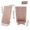 Walnut Wood Display Stands ODIS-WH00011-37-5