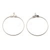 Iron Ring Hoop Earring Pendant IFIN-E025-02P-1