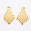 304 Stainless Steel Charms STAS-P142-10G-1