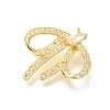 925 Sterling Silver Pave Clear Cubic Zirconia Pendants STER-P067-04G-2