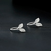 999 Fine Silver Cuff Earrings FS-WG3F72D-02-1