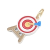 Amusement Park Brass Enamel Pendants KK-CBA7736-01D-2