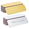 40Pcs 2 Colors Aluminum Brooch Findings AJEW-OC0013-38-1