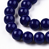 Opaque Solid Color Glass Beads Strands LS-GLAA-T032-P10mm-03-3