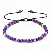 Adjustable Synthetic Imperial Jasper Beaded Bracelets for Women BE7794-13-1