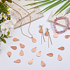 32Pcs Brass Pendants KK-FH0008-22R-4