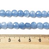 Natural Dyed White Jade Beads Strands G-C179-A6mm-10-5