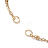 304 Stainless Steel Satellite Chain Bracelet Making AJEW-JB01298-01-3