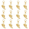 12Pcs Brass Pendants KK-HY0003-23-1