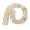 Natural White Agate Beads Strands G-F743-06I-3