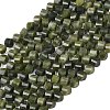 Natural Chinese Jade Beads Strands G-P611-C25-01-2